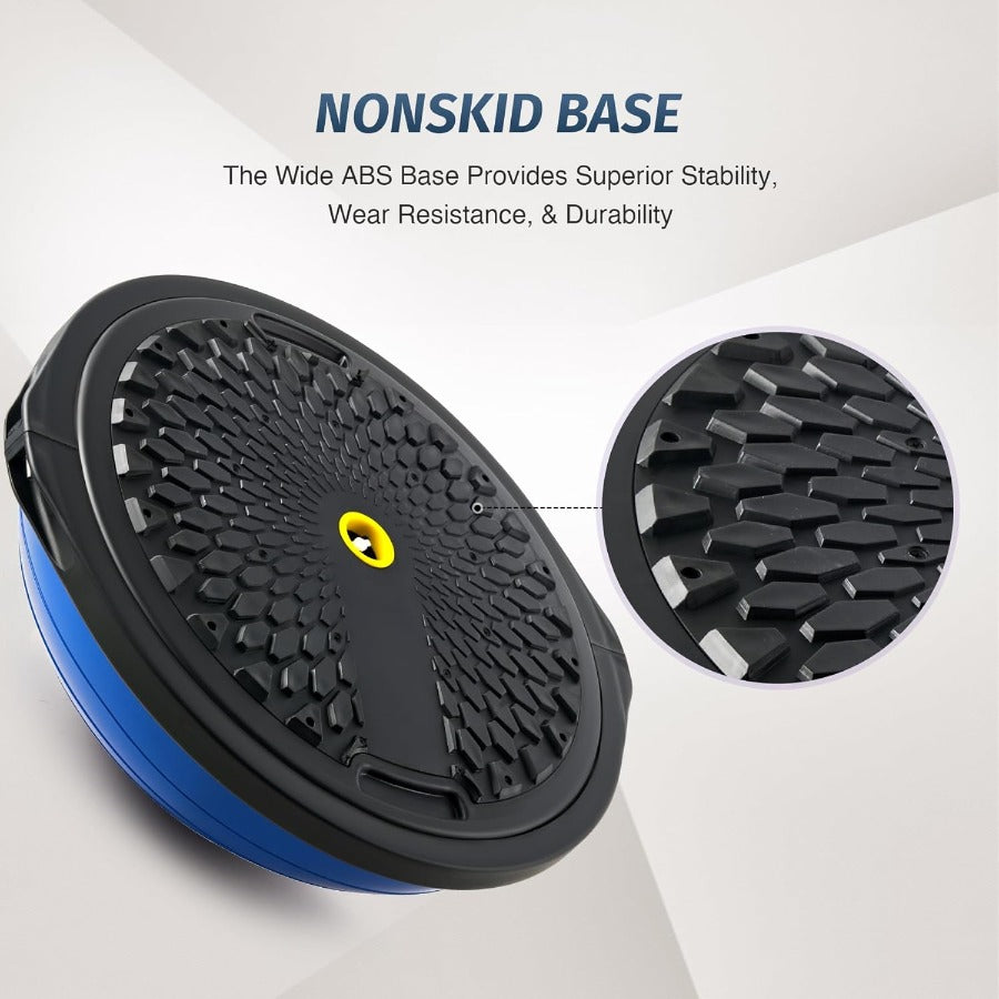 Balance Ball 25in | 660lb Half Exercise Ball with Nonslip Base