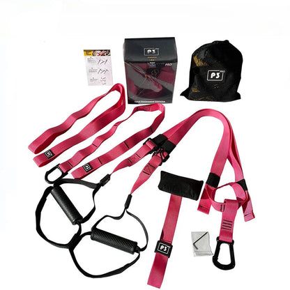 Power Suspension Trainer: Pro Fitness & Yoga Wall Mount