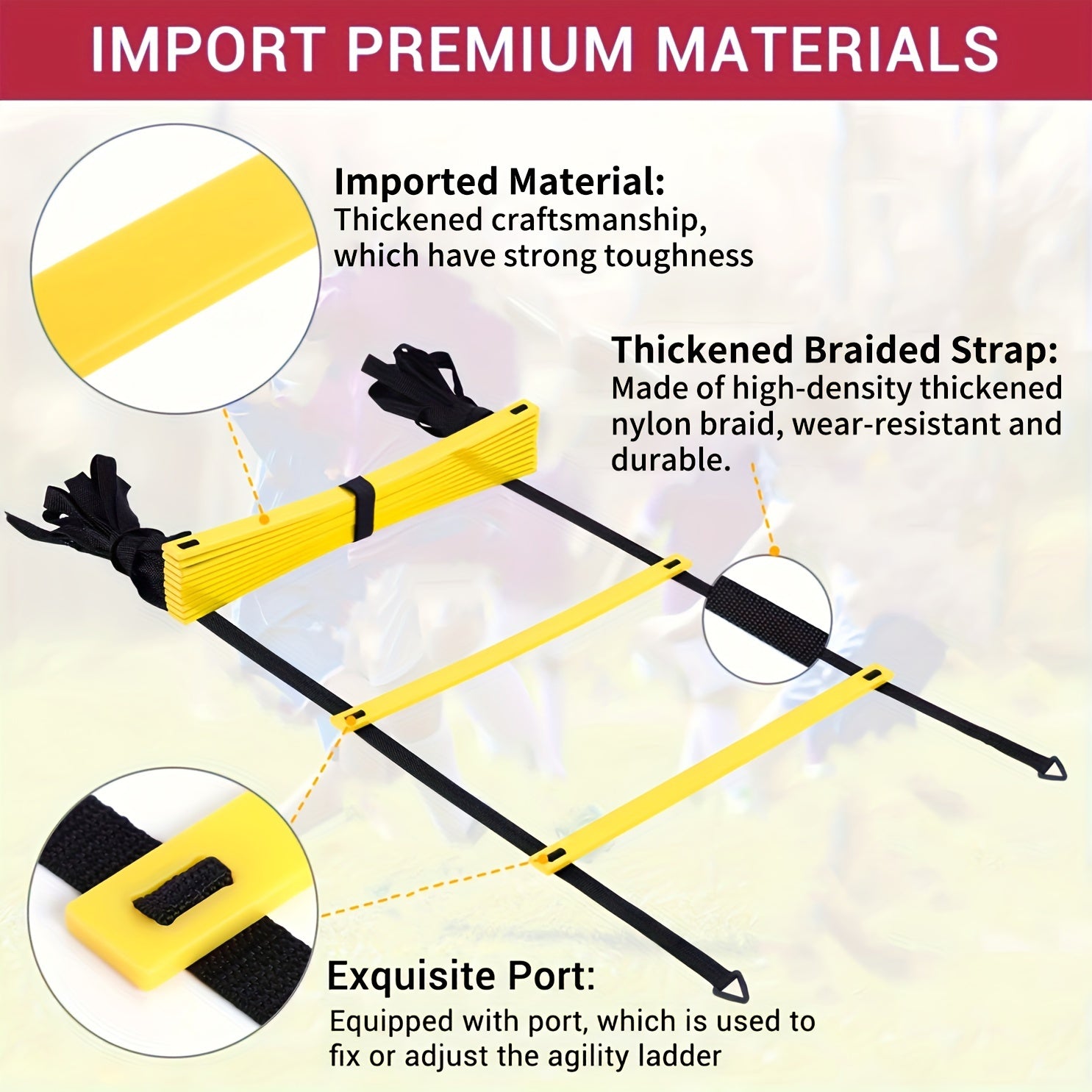 Agility Ladder Speed Training - Boost Footwork & Quickness