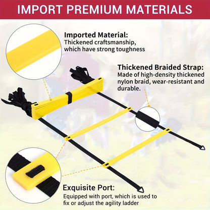 Agility Ladder Speed Training - Boost Footwork & Quickness
